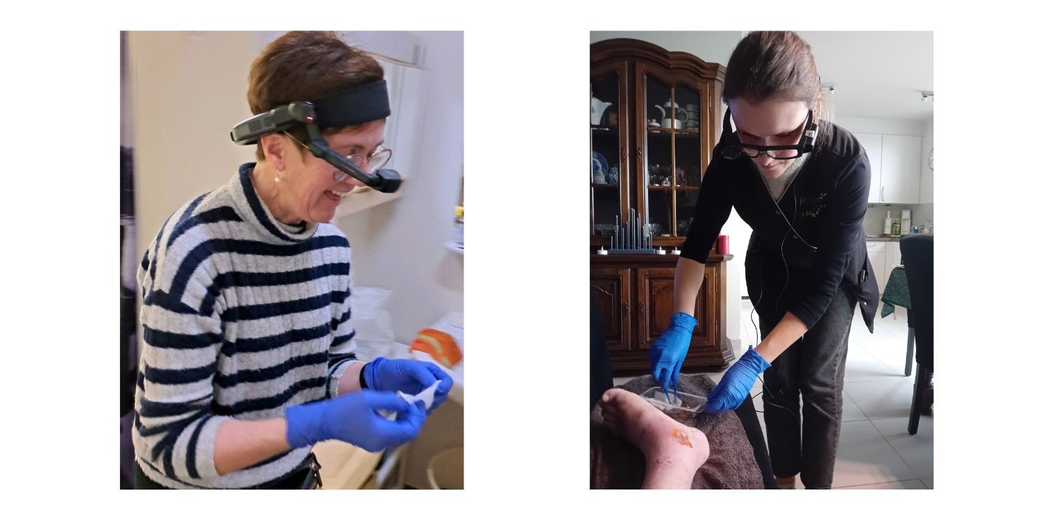 digitale ogen in de thuiszorg - smart glasses in actie - Mederi thuisverpleging